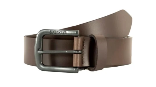 cinturón Levi's Seine para hombre en color marrón barato