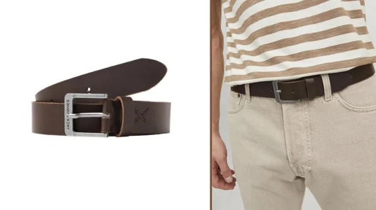 cinturón cuero Jack & Jones barato