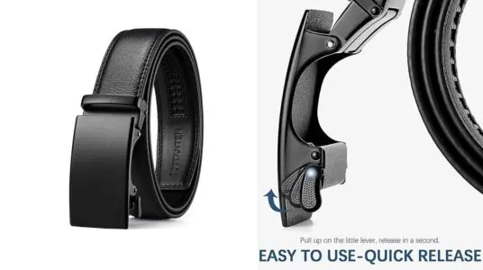 Cinturón cuero Bostanten hombre barato