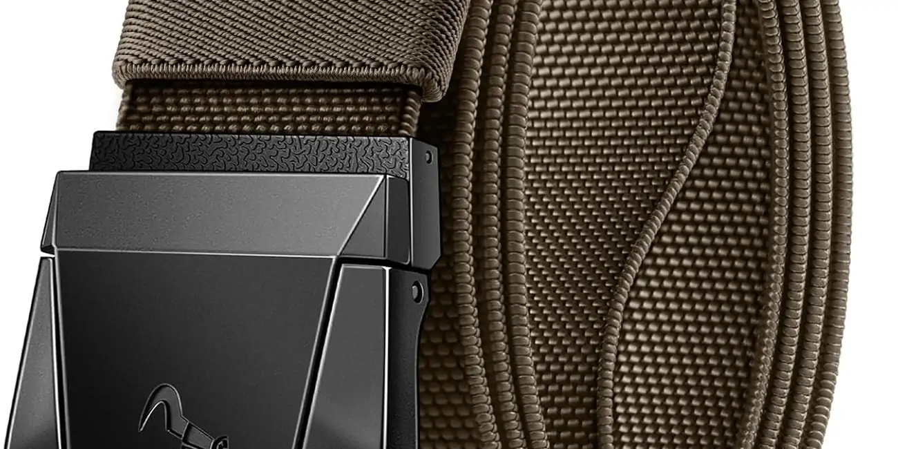 Cinturón táctico Bulliant con hebilla de liberación rápida para hombre