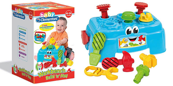 clementoni baby banco trabajo bebés barato