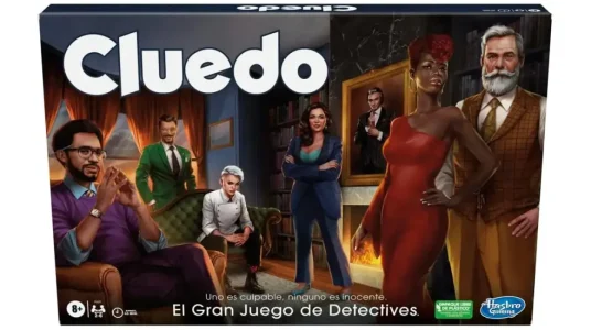 Juego Cluedo Rediseñado de Hasbro