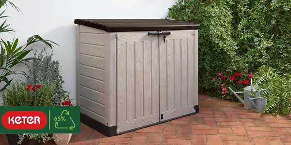 Armario cobertizo Keter Sio Max de 1200L para exterior