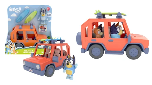 coche de Bluey cruiser 4x4