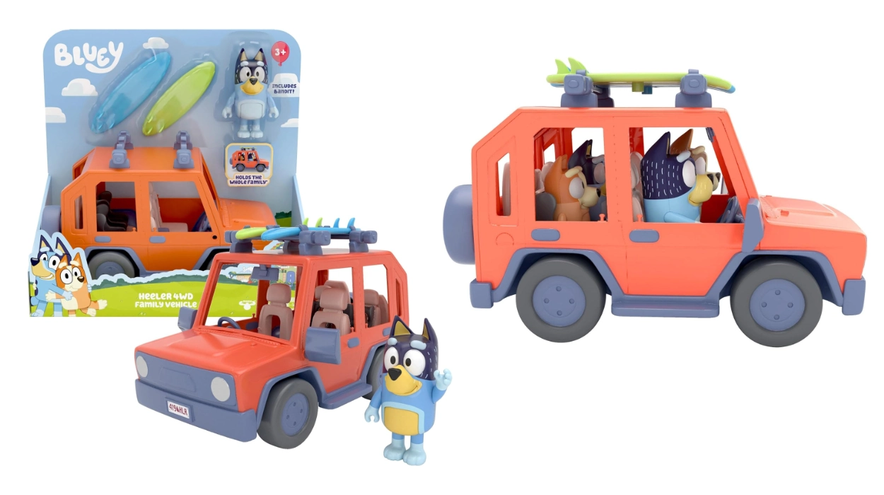 coche de Bluey cruiser 4x4