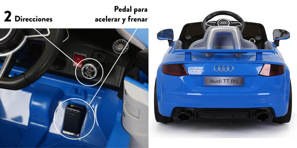Coche eléctrico infantil FEBER Audi TT RS