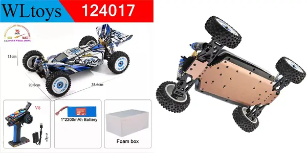 Coche de radiocontrol WLtoys 124017