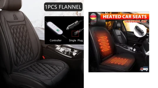 cojín calefactor coche