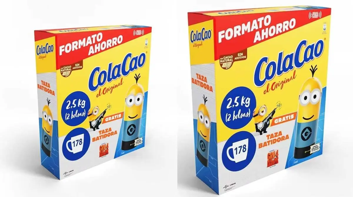 Hoy tienes al mejor precio del mundo esta bolsa enorme de Cola Cao en AliExpress ¡Con regalo incluido!