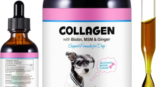 Colágeno para perros de 60 ml: mejora piel, pelaje y articulaciones