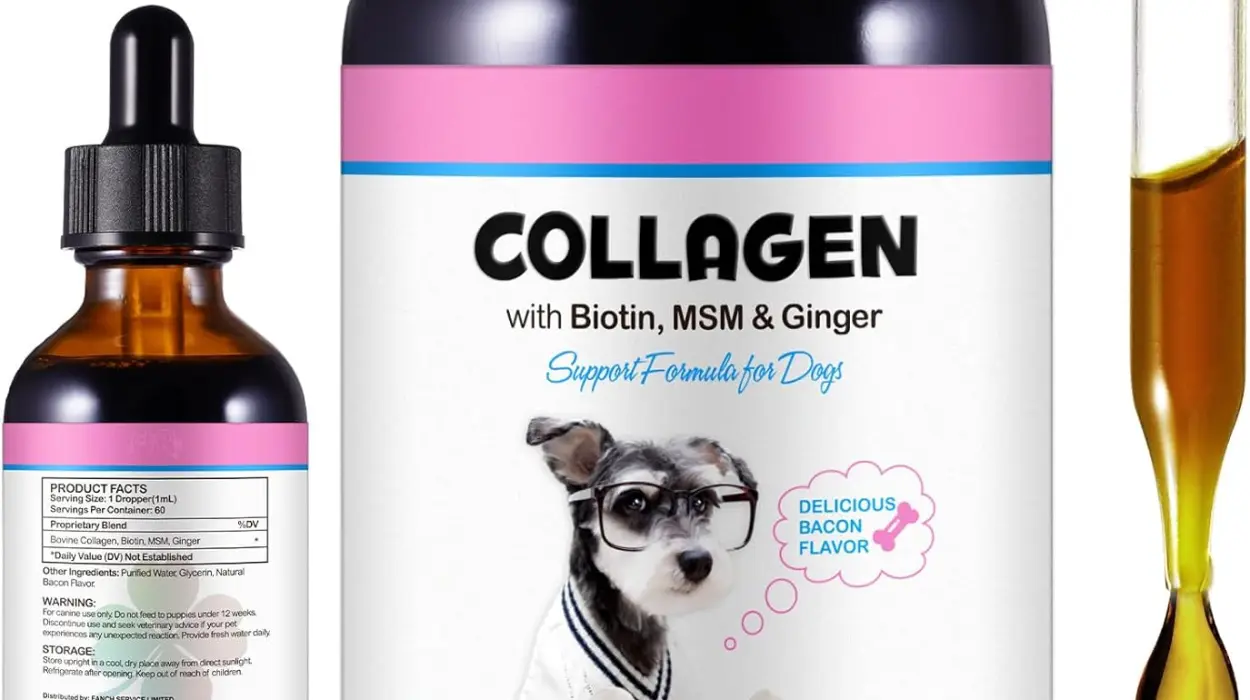 Colágeno para perros que mejora piel, pelaje y articulaciones