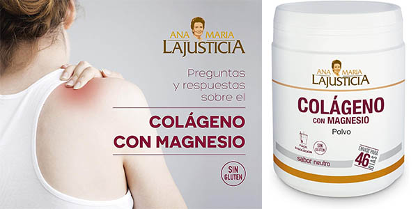 Bote de Colágeno con Magnesio Ana Maria Lajusticia en polvo
