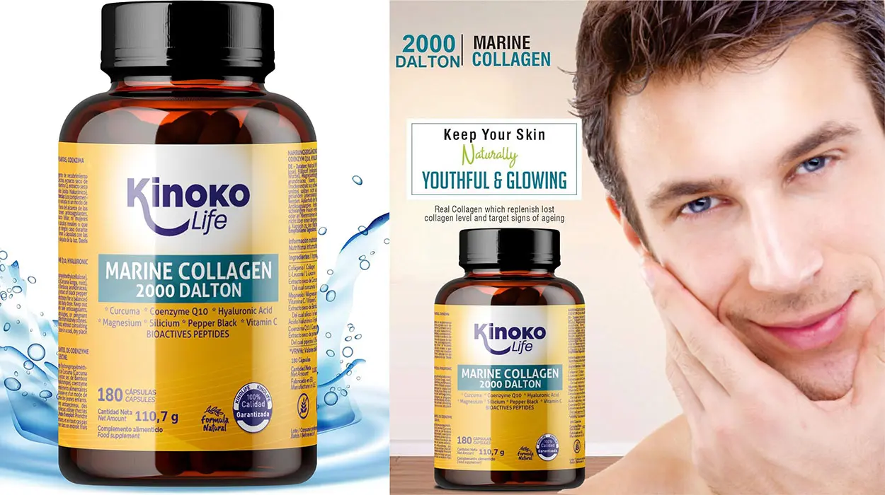 Colágeno Marino Kinoko con ácido hialurónico barato