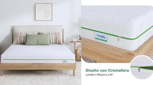 colchón Novilla de espuma de 7 zonas