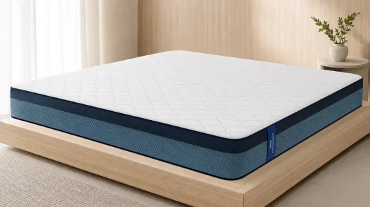 Cecotec ViscoSense Flow PureVital 3990, colchón viscoelástico de 135x190 cm, altura 25 cm, firmeza alta