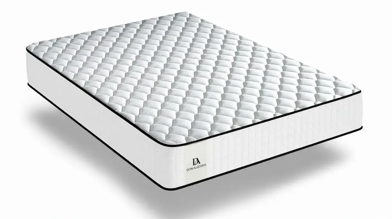 Duerme mejor con el colchón Deluxe Confort Viscoelástico de Don Algodón, altura 21 cm, transpirable y antialérgico