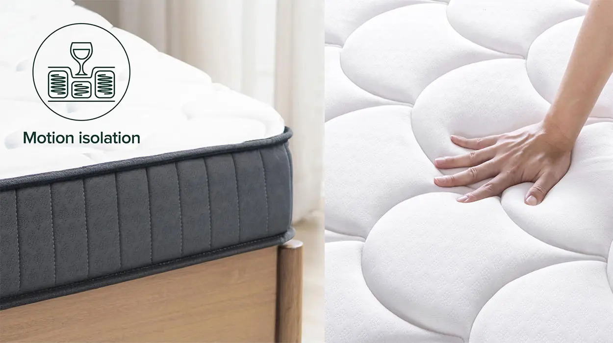 Colchón híbrido Zinus Tight Top de 135 cm barato