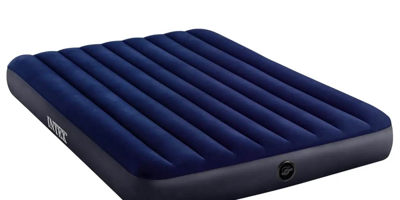 Colchón Intex Dura-Beam: ideal para camping o invitados (152 x 203 x 25cm)