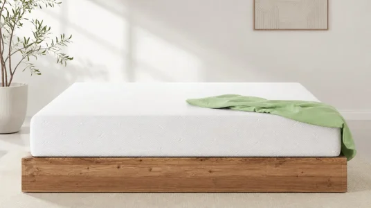 Colchón Novilla viscoelástico de gel 90x190 cm con firmeza media