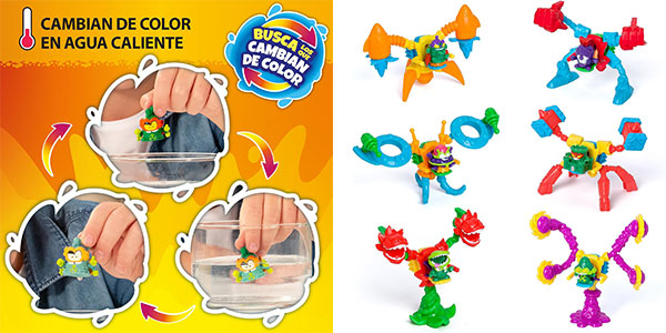 Colección completa Superthings Mutant Battle con 12 Exoskeletons en oferta
