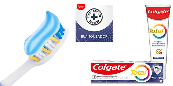 Colgate Total blanqueador pasta dientes oferta