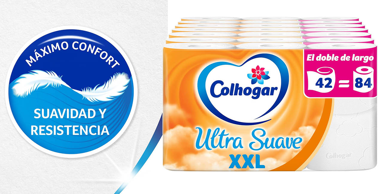 Colhogar Ultra suave papel higiénico pack ahorro