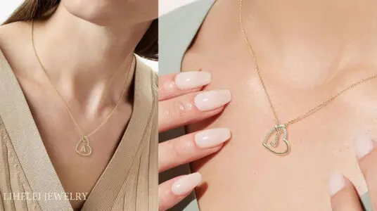 Collar Lihelei de plata S925 para mujer barato