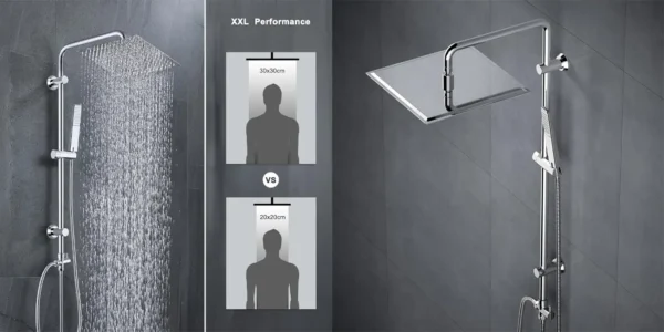 Columna de ducha Görbach sin grifo