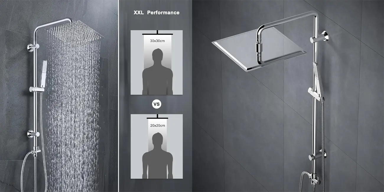 Columna de ducha Görbach sin grifo