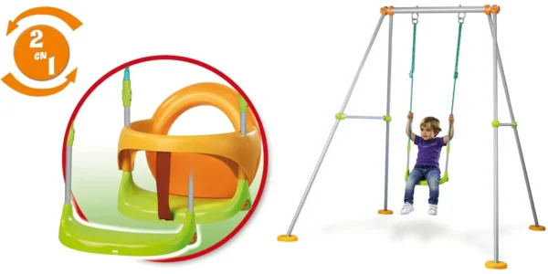 Columpio Smoby metal de 180 cm