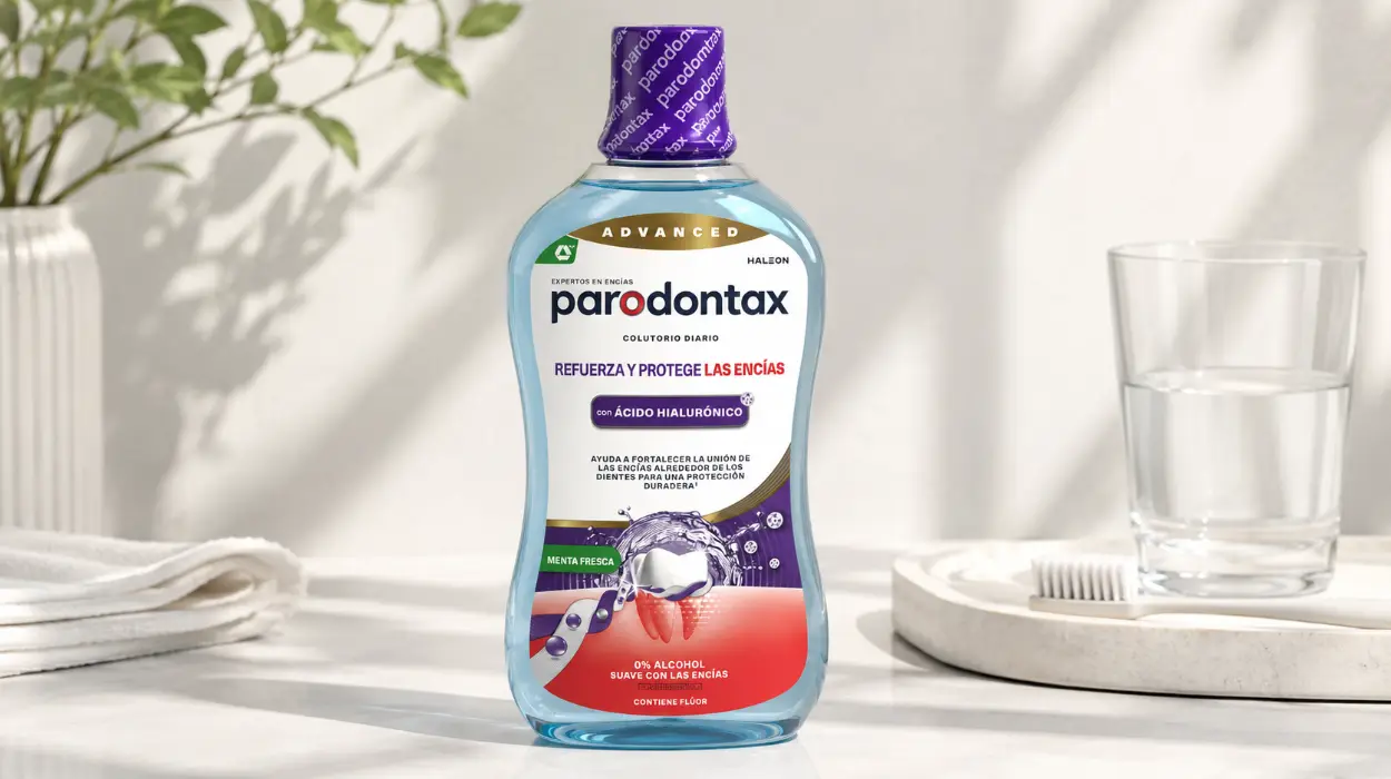 Parodontax Colutorio para encías sanas y aliento fresco, 500 ml