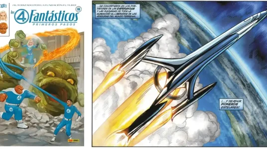 Cómic Los 4 Fantásticos Primeros Pasos