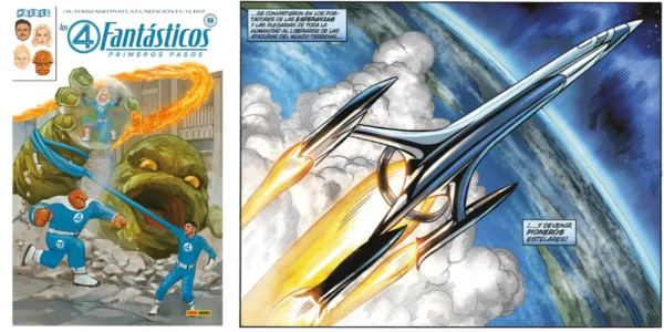 Cómic Los 4 Fantásticos Primeros Pasos