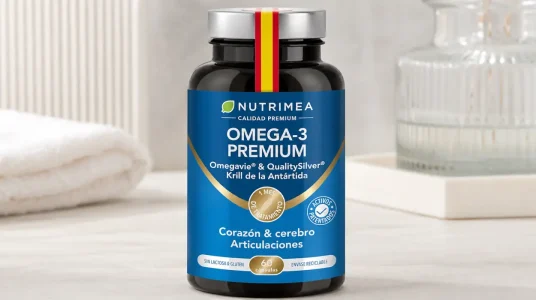 Omega 3 Nutrimea con aceite de pescado y krill antártico, 60 cápsulas