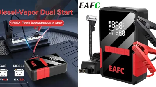Arrancador de baterías y compresor de aire EAFC