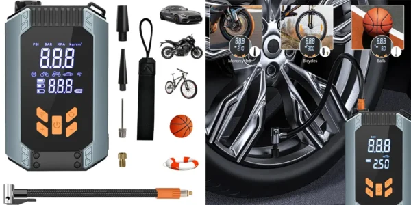 Compresor de aire portátil Motomoyo de 150PSI