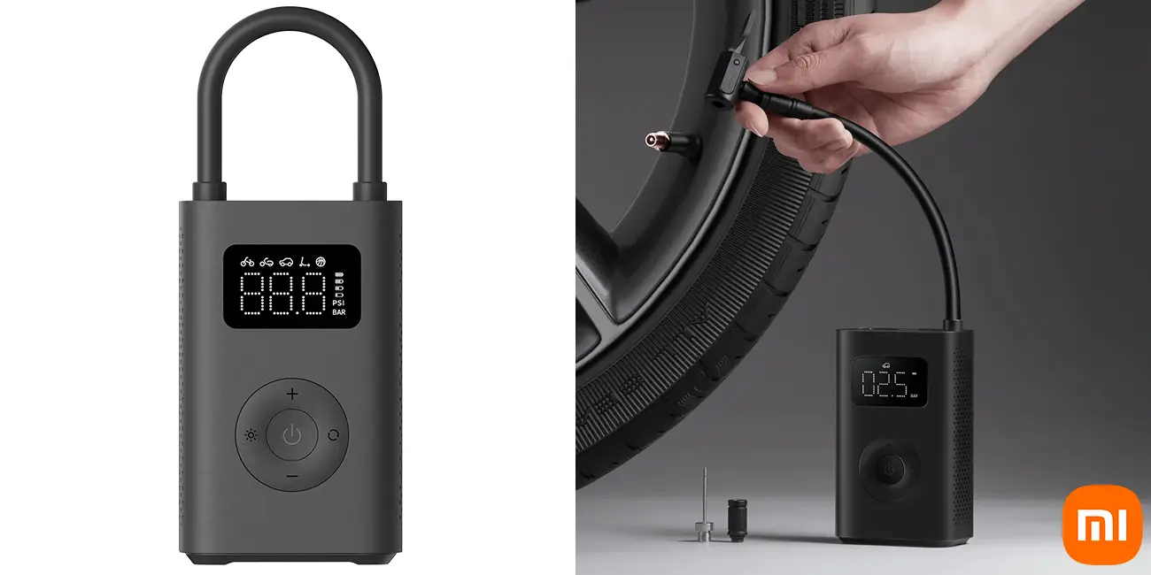 Compresor portátil Xiaomi Portable Electric Air Compressor 2D