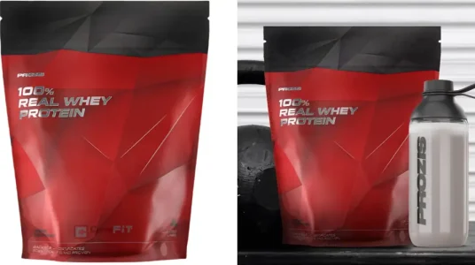 Concentrador de proteína de suero Prozis 100% Real Whey Protein