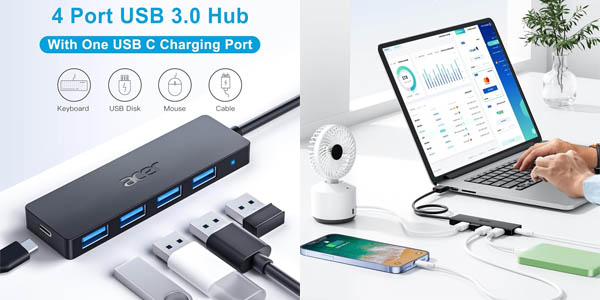 HUB Acer USB con 4 puertos