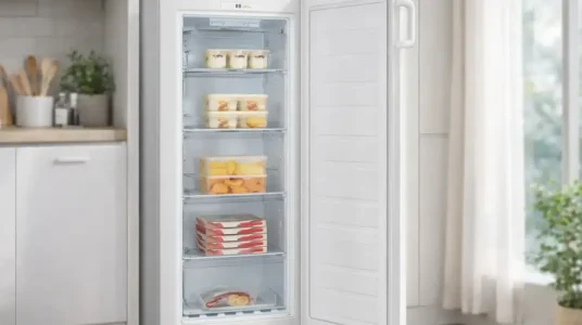Congelador vertical Hisense FV191N4AW2 TotalNoFrost Superfreeze