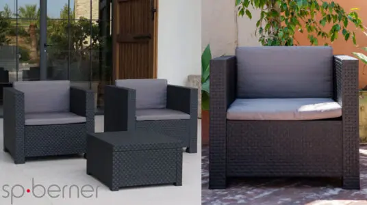 Chollo Conjunto Diva Tête-à-Tête de SP Berner para exterior