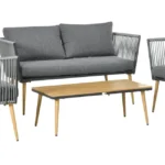 Conjunto de muebles de jardín Outsunny