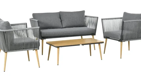 Conjunto de muebles de jardín Outsunny