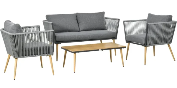 Conjunto de muebles de jardín Outsunny