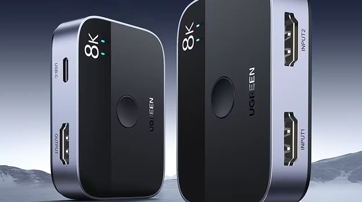 Conmutador UGREEN HDMI 2.1 8K