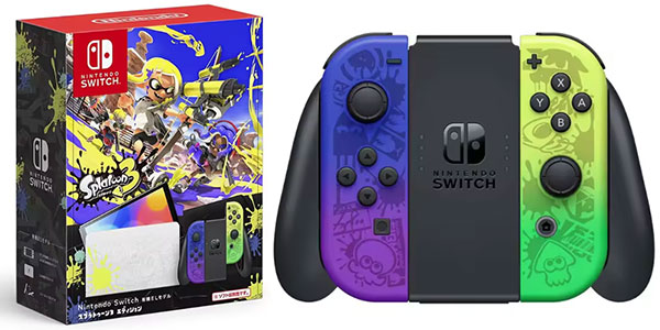Consola Nintendo Switch OLED Splatoon 3 Edición Limitada barata