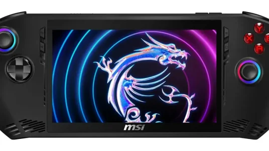 Consola portátil MSI Claw A1M HD de 7"