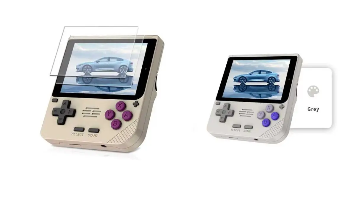 Consola portátil retro POWKIDDY V10 de 64 GB