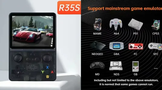 Consola portátil retro R35S (128 GB)