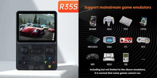Consola portátil retro R35S (128 GB)